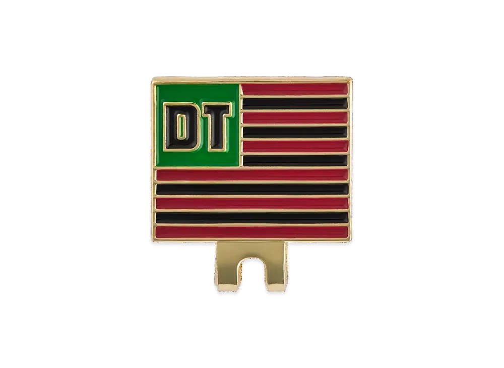 DENIM TEARS DT Flag Hat Clip "Multi"