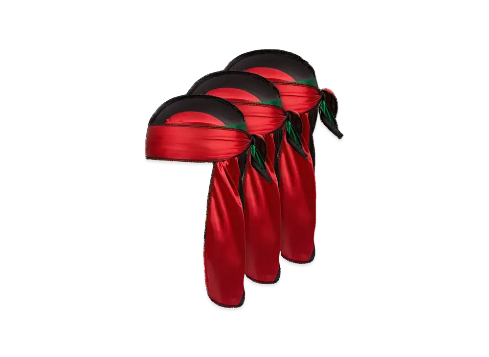 DENIM TEARS RBG Durag 3-Pack "Multi"