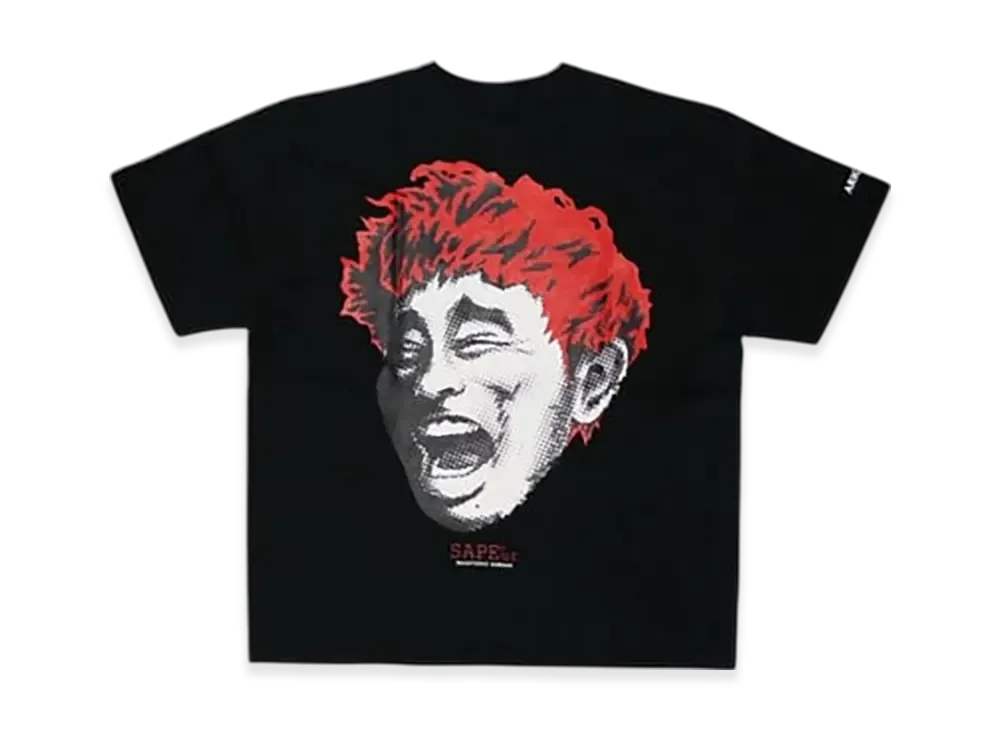 SAPEur x MASATOSHI HAMADA Legend Smile Head S/S Tee "Black"