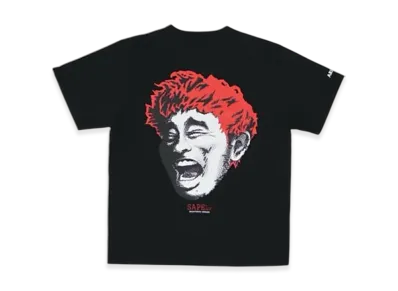 SAPEur x MASATOSHI HAMADA Youth Legend Smile Head S/S Tee "Black"