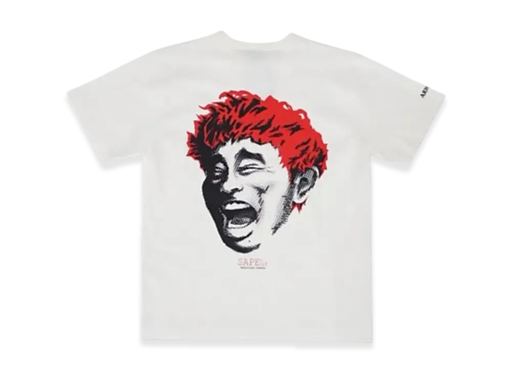 SAPEur x MASATOSHI HAMADA Youth Legend Smile Head S/S Tee "White"