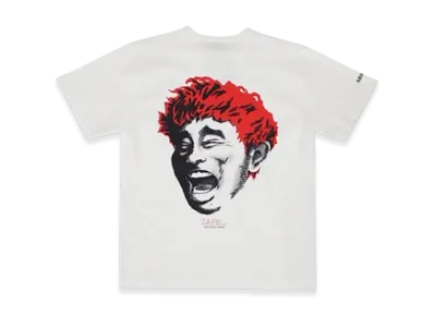 SAPEur x MASATOSHI HAMADA Youth Legend Smile Head S/S Tee "White"