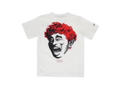 SAPEur x MASATOSHI HAMADA Kid's Legend Smile Head S/S Tee "White"