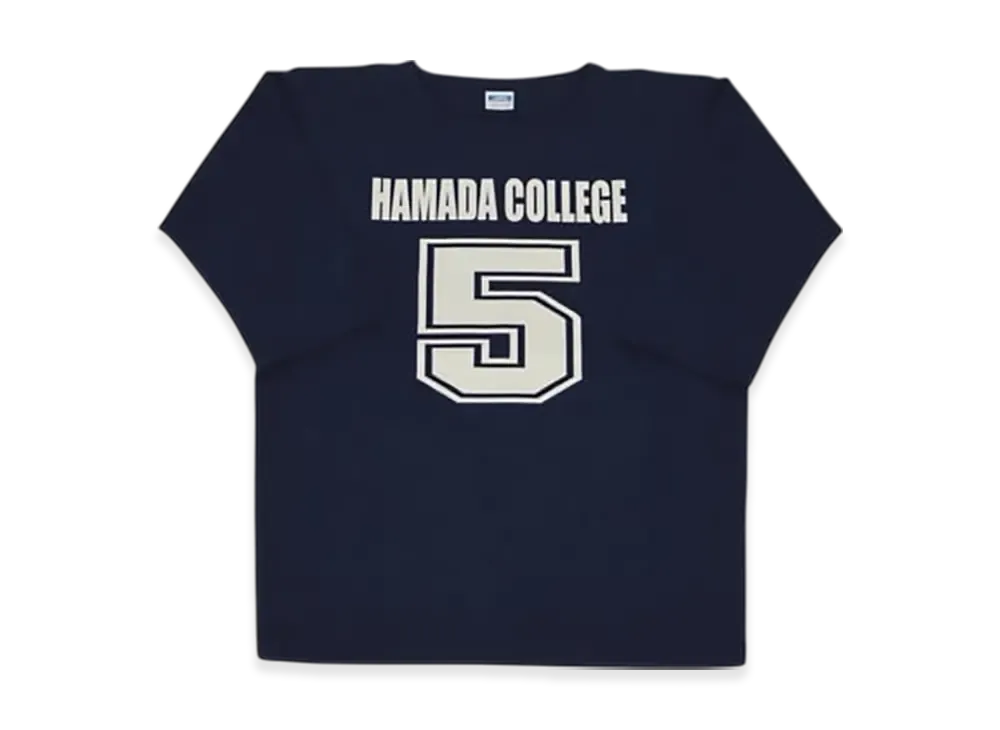 浜田雅功　HAMADA COLLEGE FOOTBALL TEE 𝗛𝗔𝗠𝗔𝗗𝗔 𝗖𝗢𝗟𝗟𝗘𝗚𝗘 𝗙𝗢𝗢𝗧𝗕𝗔𝗟𝗟 𝗧𝗘𝗘 HAMADA