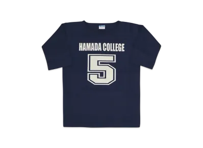 SAPEur x MASATOSHI HAMADA Kids Hamada College Football Tee 3/4 Sleeve "Navy"