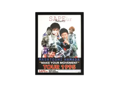SAPEur x MASATOSHI HAMADA The Movement Tour 1995 Poster "Multi"
