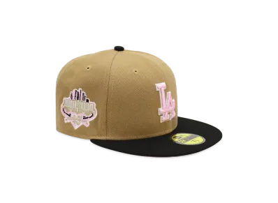 NEW ERA x THE CAP 'SCATTER SWEET' 59Fifty Los Angeles Dodgers "Khaki/Black"