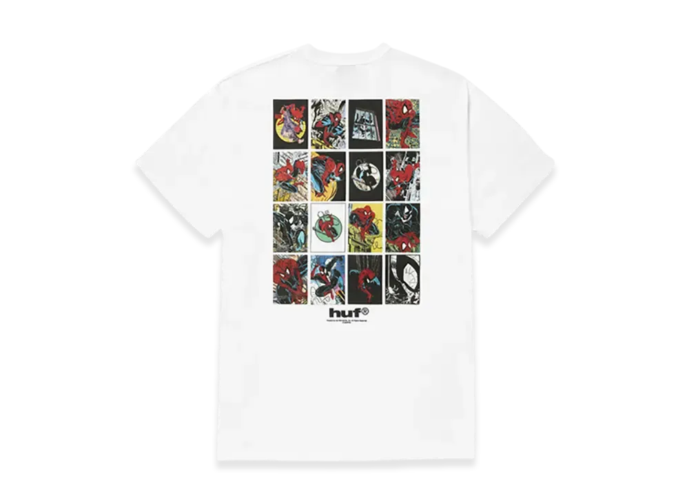 HUF x MARVEL SPIDER-MAN Collector Tee "White"