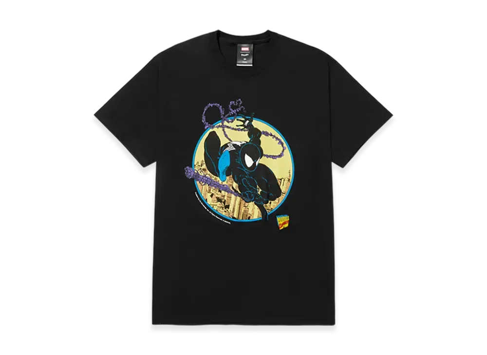 HUF x MARVEL SPIDER-MAN Three Hundred Tee "Black"
