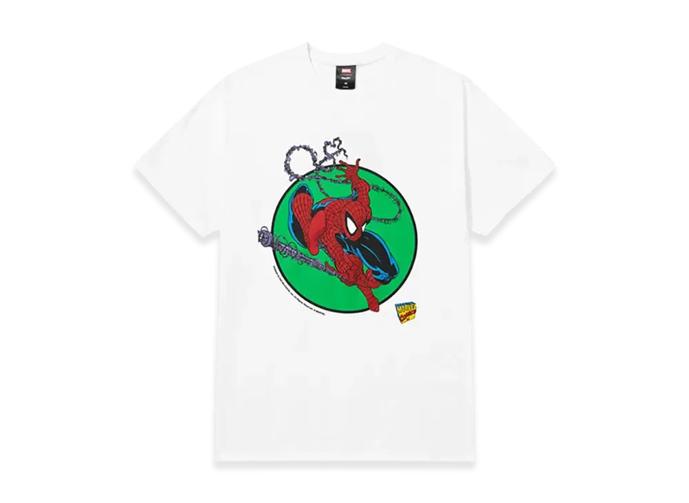 HUF x MARVEL SPIDER-MAN Three Hundred Tee "White"