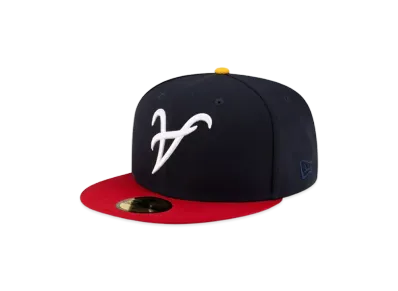 NEW ERA x Usher 59Fifty Fitted Atlanta Braves "Navy/Red"