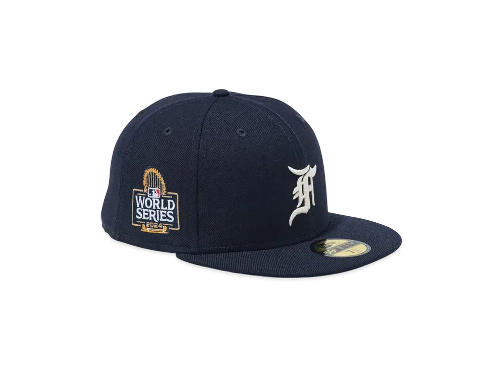 NEW ERA x FEAR OF GOD 59Fifty New York Yankees World Series Side Patch "Navy"