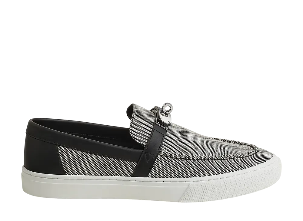 Hermes Game Slip-On Sneaker "Prunoir/Noir"