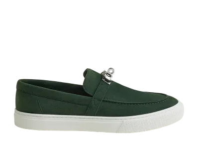 Hermes Game Slip-On Sneaker "Vert Bouteille"