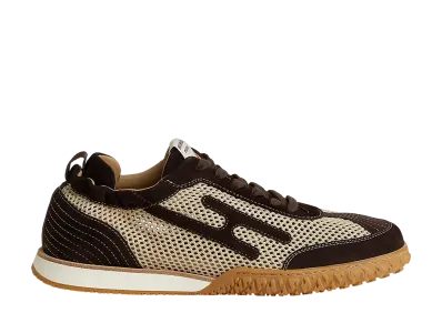 Hermes Jet Sneaker "Beige Lin/Marron Ebene"