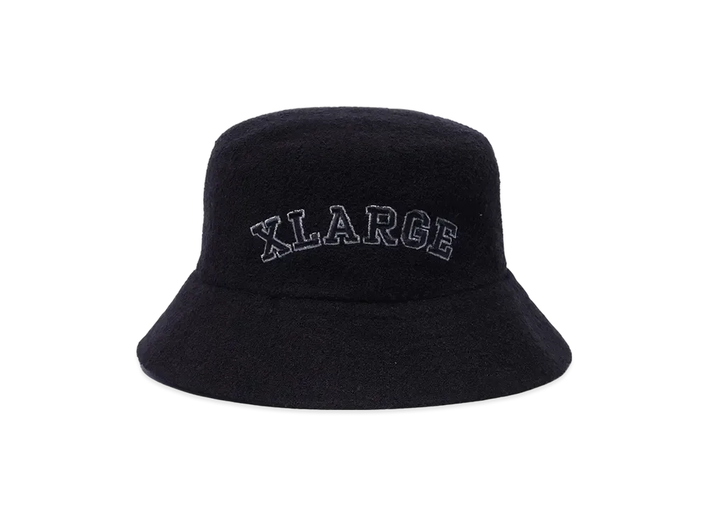 XLARGE x KANGOL Black Bucket Hat "Black"