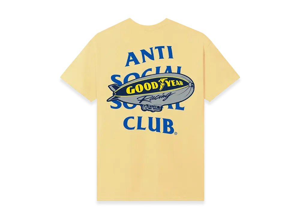 ANTI SOCIAL SOCIAL CLUB x GOODYEAR High Performance Tee "Yellow"