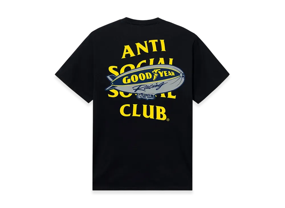 ANTI SOCIAL SOCIAL CLUB x GOODYEAR High Performance Tee "Black"