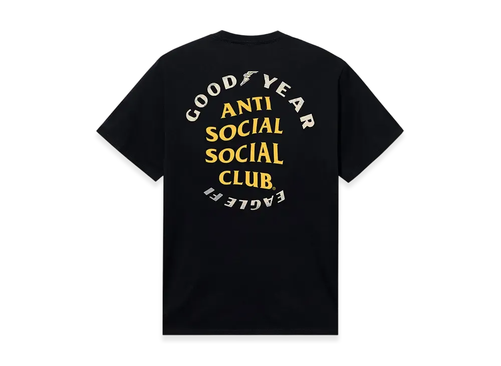 ANTI SOCIAL SOCIAL CLUB x GOODYEAR Wet Tire Tee "Black"