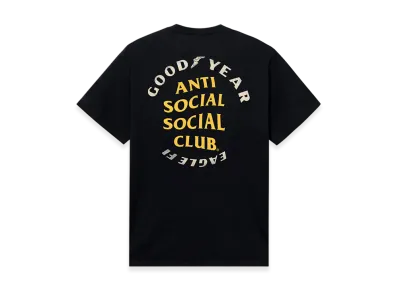 ANTI SOCIAL SOCIAL CLUB x GOODYEAR Wet Tire Tee "Black"