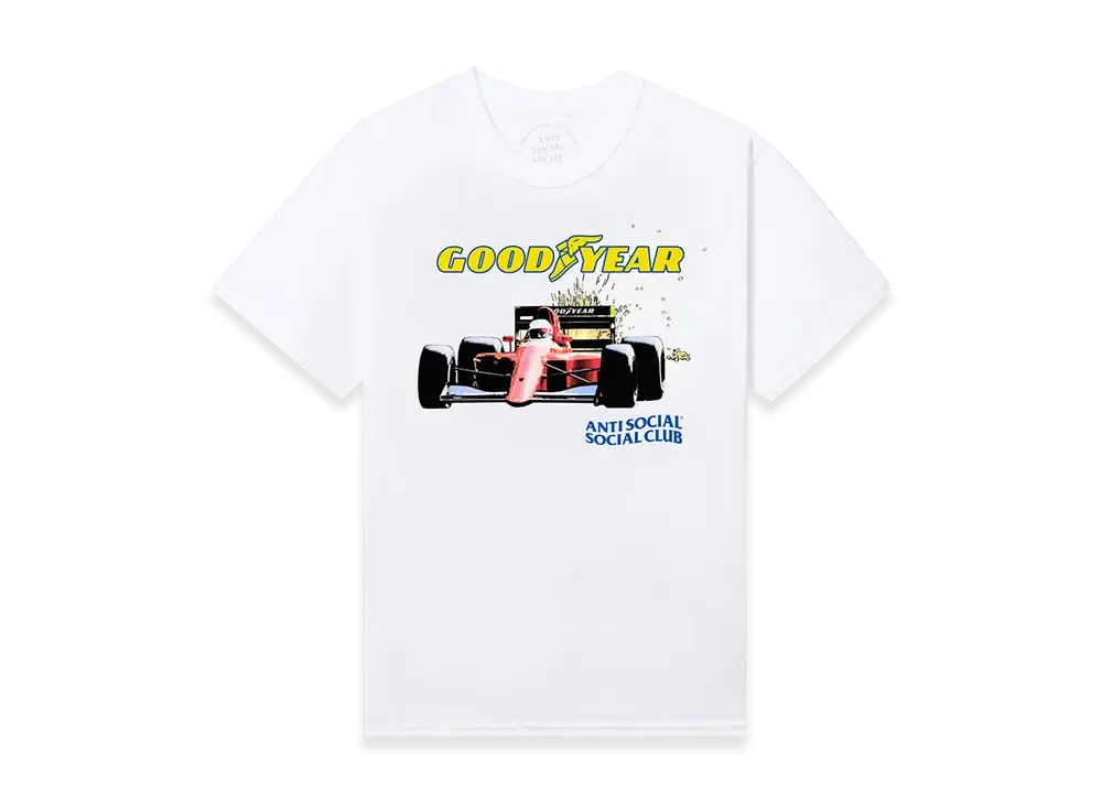 ANTI SOCIAL SOCIAL CLUB x GOODYEAR Sparks Tee "White"