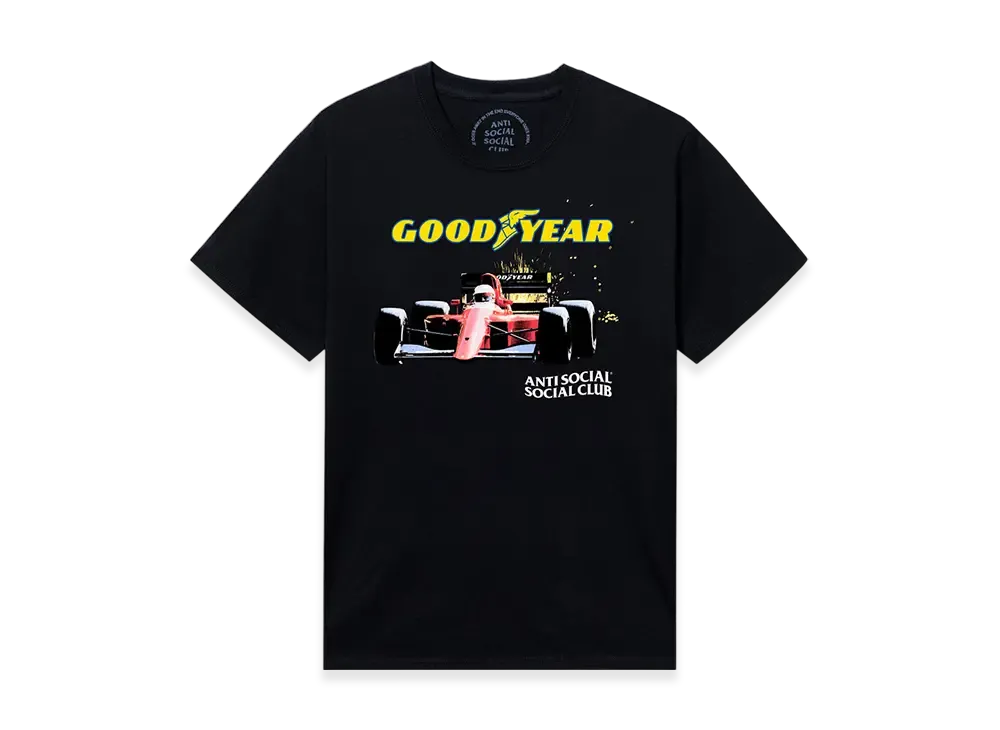 ANTI SOCIAL SOCIAL CLUB x GOODYEAR Sparks Tee "Black"