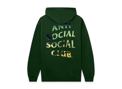 ANTI SOCIAL SOCIAL CLUB Suspension Bridge Hoodie "Dark Green"
