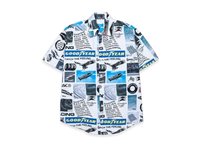 ANTI SOCIAL SOCIAL CLUB x GOODYEAR Eagle Button Up "White"