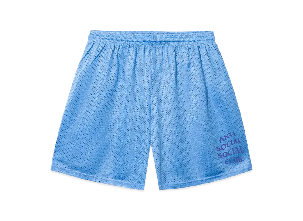 ANTI SOCIAL SOCIAL CLUB Mind Games Shorts "Carolina Blue"