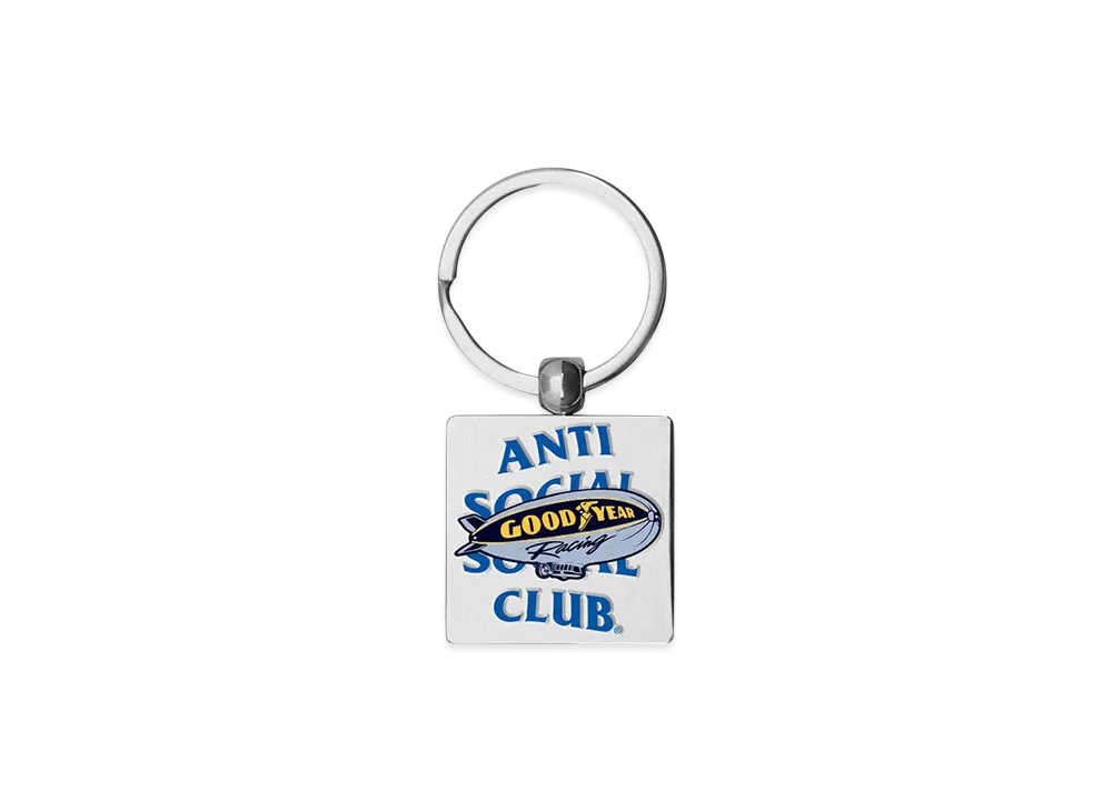 ANTI SOCIAL SOCIAL CLUB x GOODYEAR Racing Keychain "Silver"