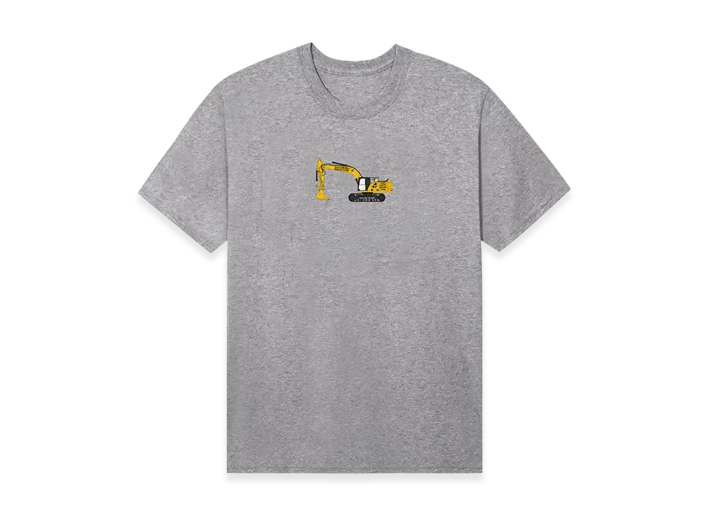 ANTI SOCIAL SOCIAL CLUB x Caterpillar Excavator Tee "Ath Heather"
