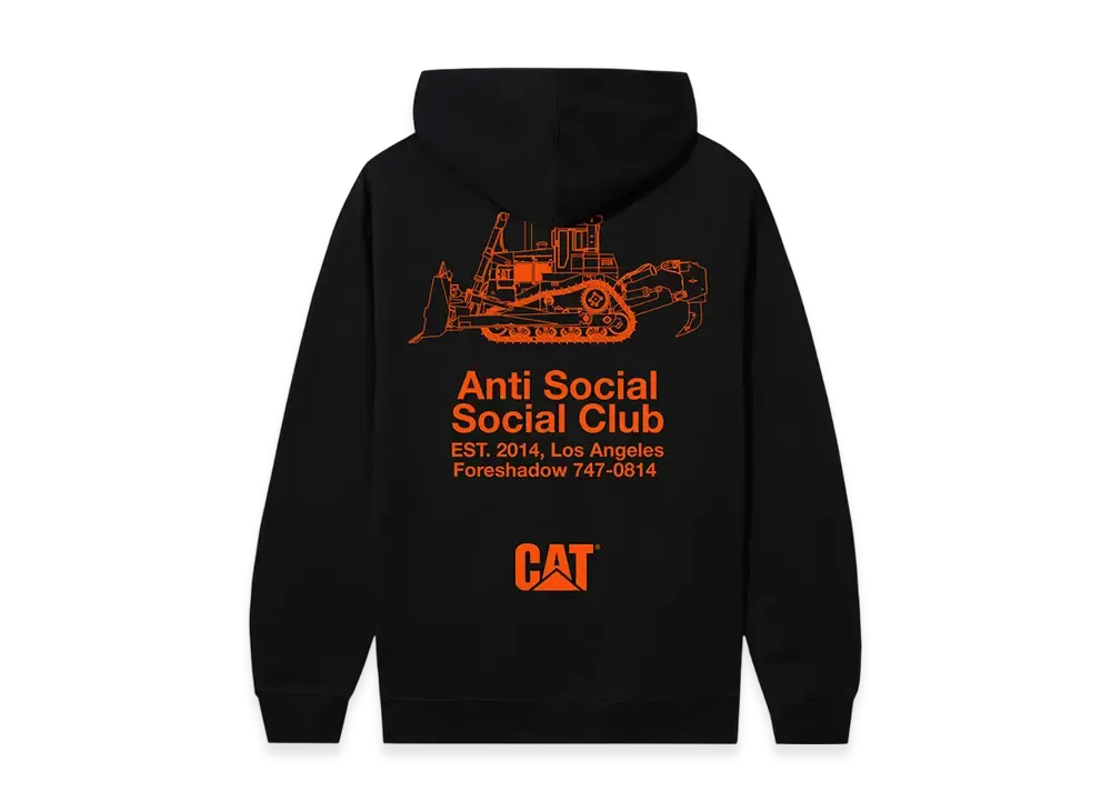 ANTI SOCIAL SOCIAL CLUB x Caterpillar Company Hoodie "Black"