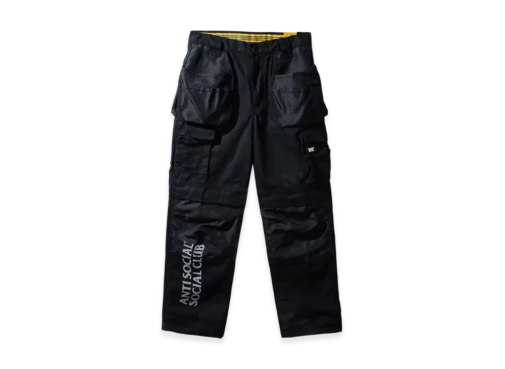 ANTI SOCIAL SOCIAL CLUB x Caterpillar Premium CAT Operator Pants "Black"