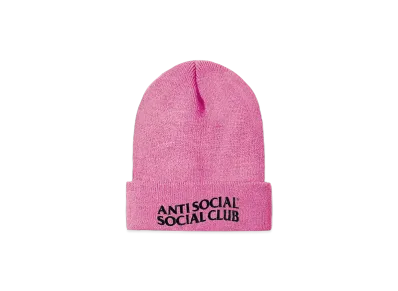 ANTI SOCIAL SOCIAL CLUB x Caterpillar Premium CAT Machinery Beanie "Pink"