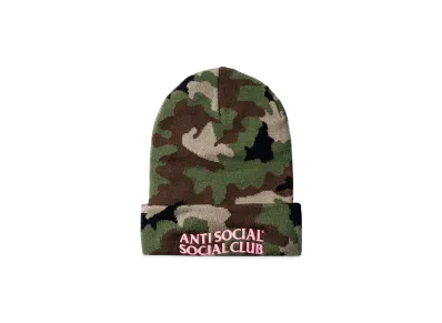 ANTI SOCIAL SOCIAL CLUB x Caterpillar Premium CAT Machinery Beanie "Camo"