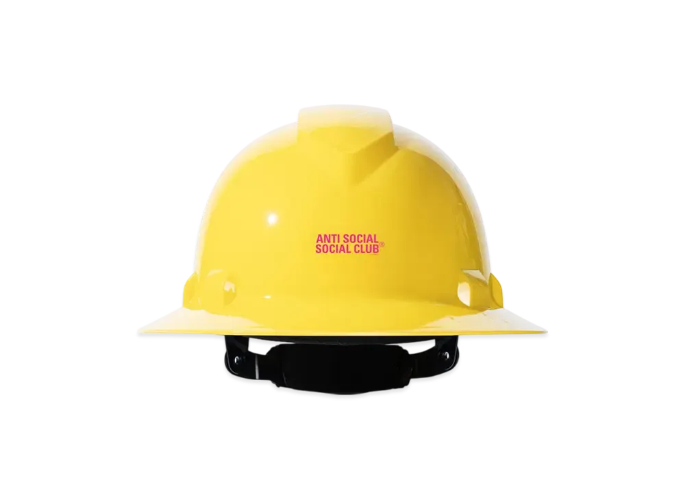 ANTI SOCIAL SOCIAL CLUB Earthmover Hard Hat "Yellow"