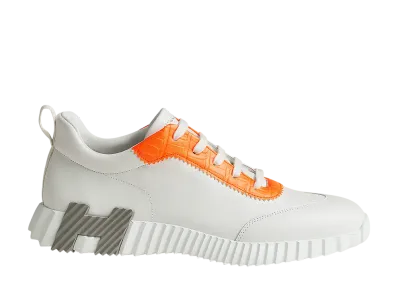 Hermes Sneaker Bouncing "Blanc/Orange Fluo"