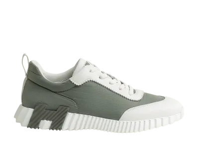 Hermes Sneaker Bouncing "Etoupe/Blanc"