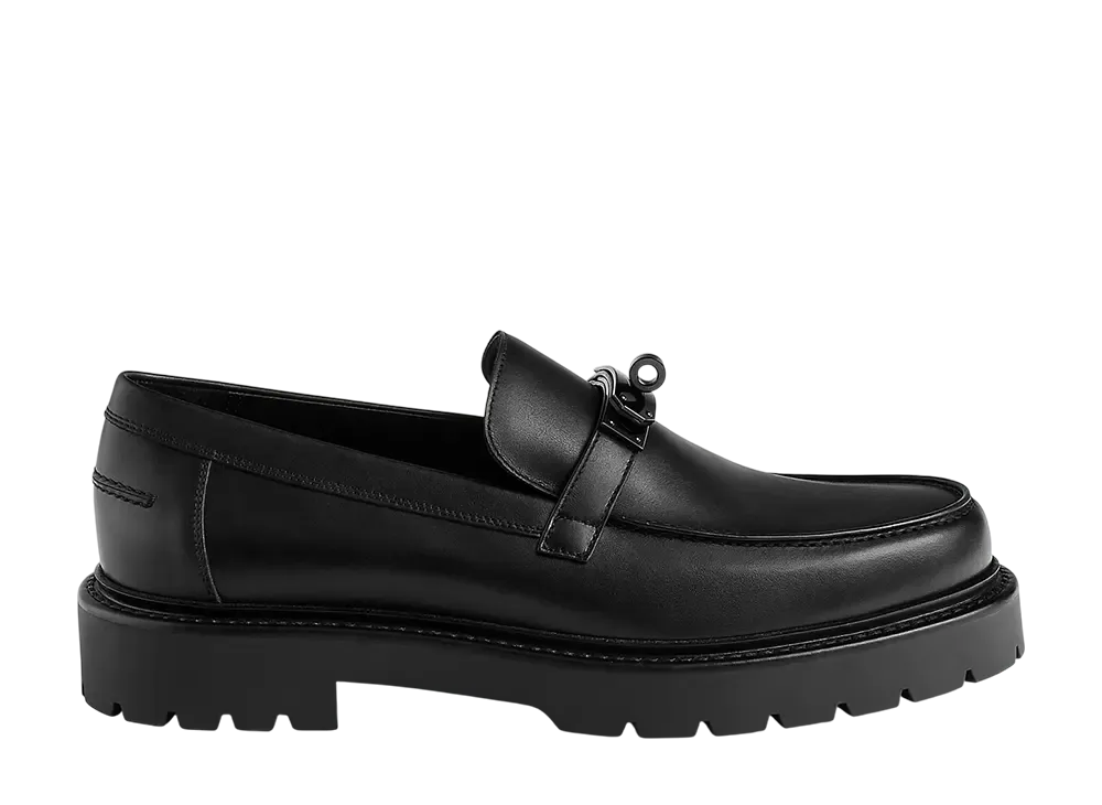 エルメス アイコン モカシン "ノワール"