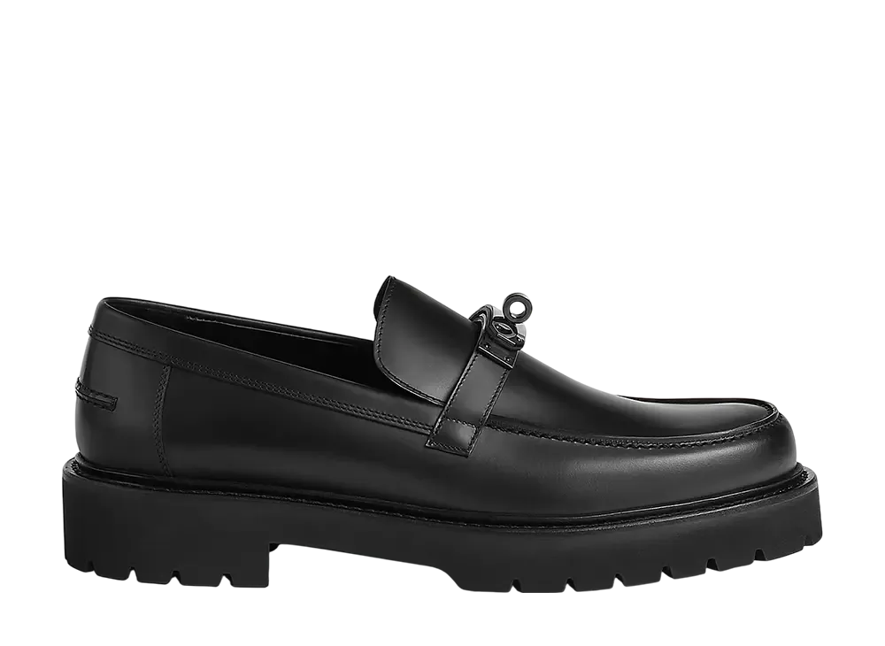 エルメス アイコン モカシン "ノワール"