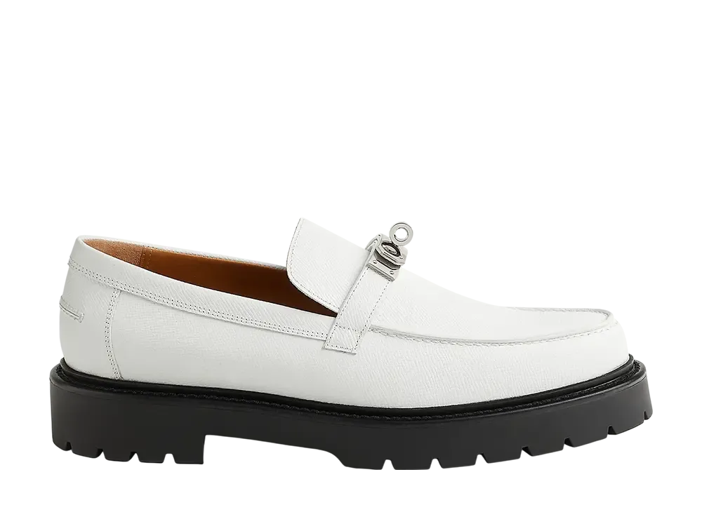 エルメス アイコン モカシン "ブラン"