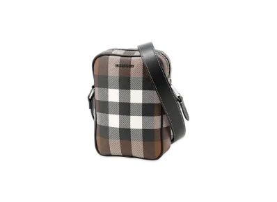 Burberry Paddy Phone Bag "Dark Birch Brown"