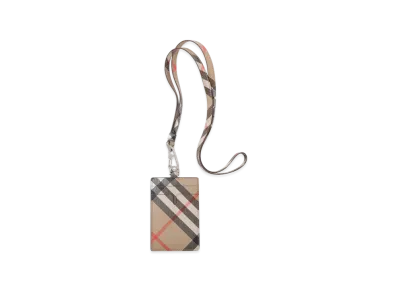 Burberry MS ID Lanyard Bin "Sand"
