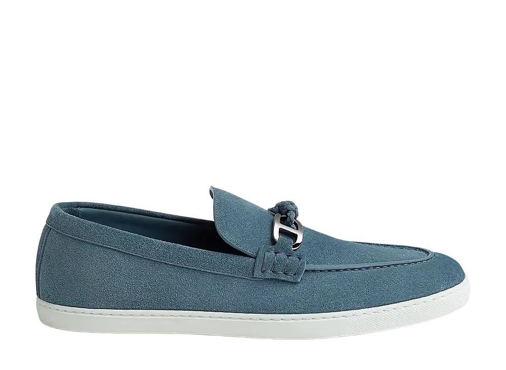 エルメス イグナシオ モカシン "ブルーテュルカン"