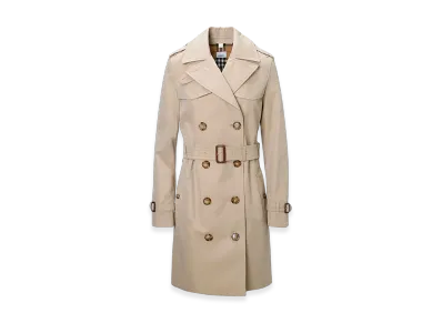 Burberry The Short Islington Trench Coat "Honey"