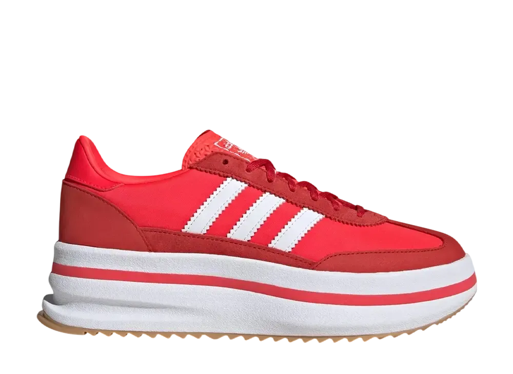 アディダスオリジナルス ウィメンズ SL72 スタック "ルシッドレッド/クラウドホワイト/ベタースカーレット"
