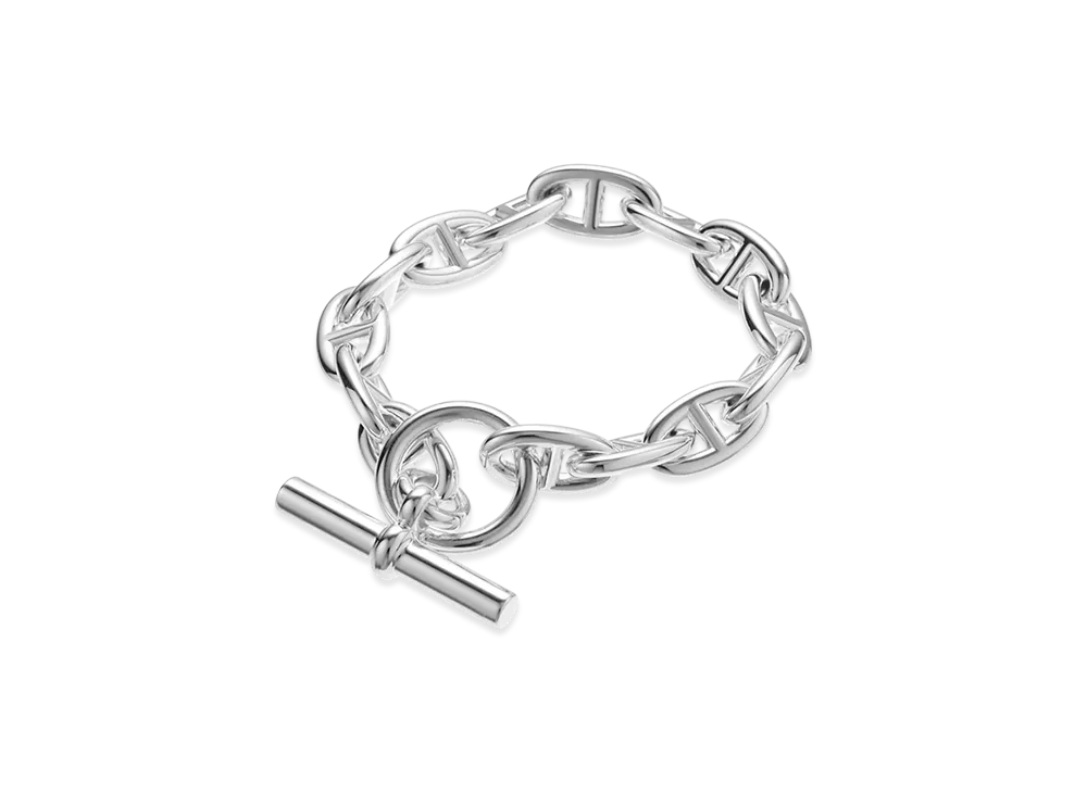 Hermes Chaine D'Ancre GM Bracelet "Silver"
