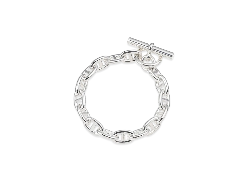 Hermes Chaine D'Ancre MM Bracelet "Silver"