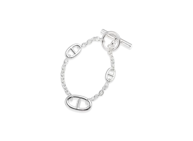 Hermes Farandole Bracelet (LG Size)"Silver"