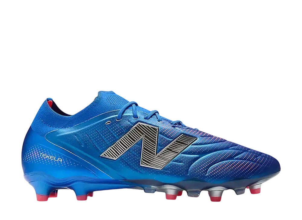 New Balance Tekela Elite Low Laced FG V5 "Blue Gemstone/Energy Red/Silver"